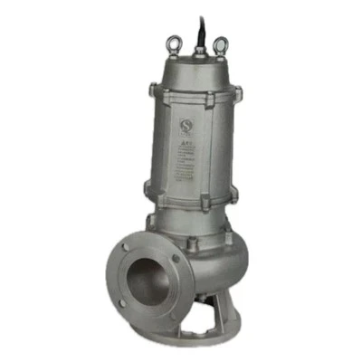 Stainless hlau WQ 35m High Rated Lub Taub Hau Siab Siab Muaj Tsis Muaj -Clog Dej Dej Submersible Dej Twj